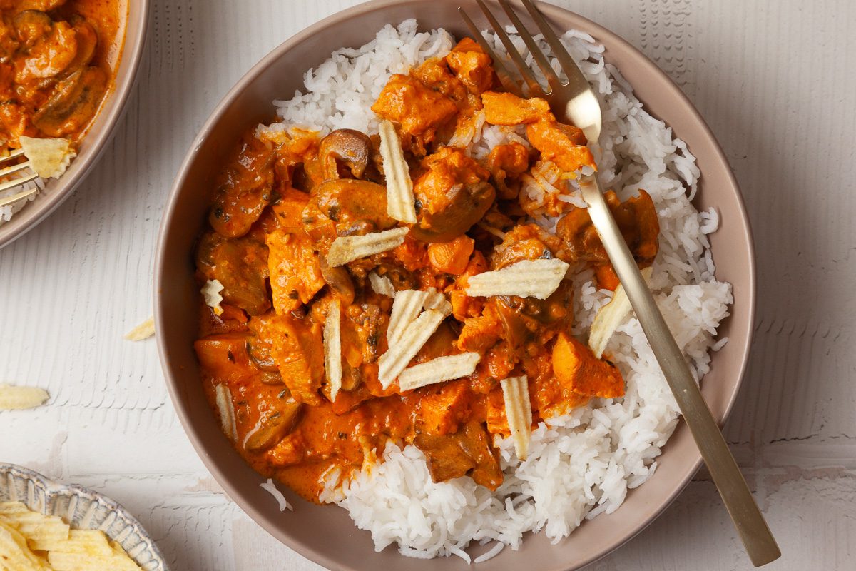 Brazilian Chicken Stroganoff