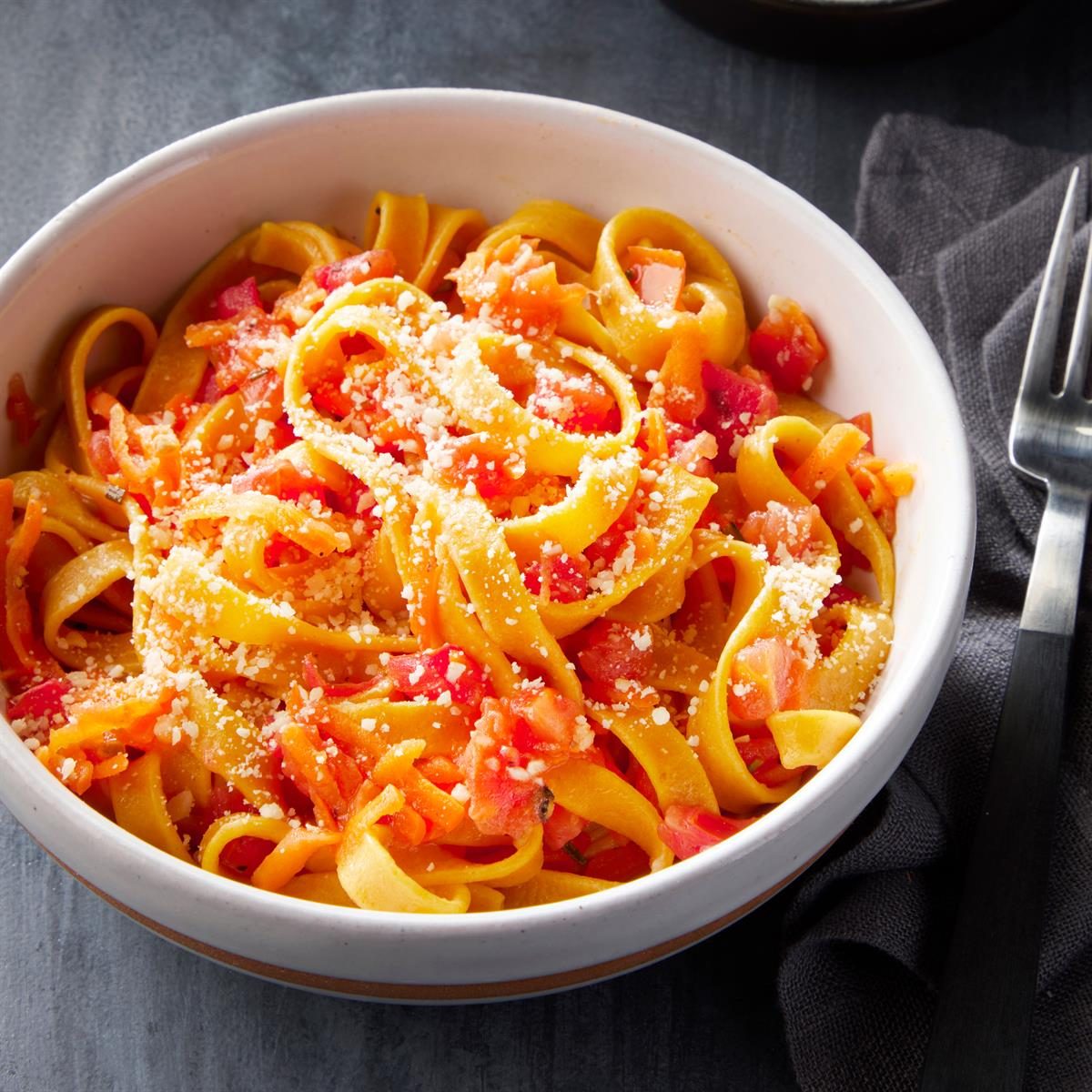 Homemade Pumpkin Pasta