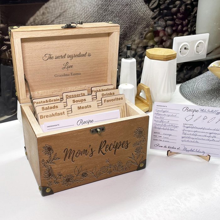 Recipe Box Via Etsy.com