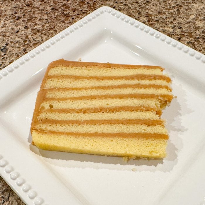 7 Layer Caramel Cake slice