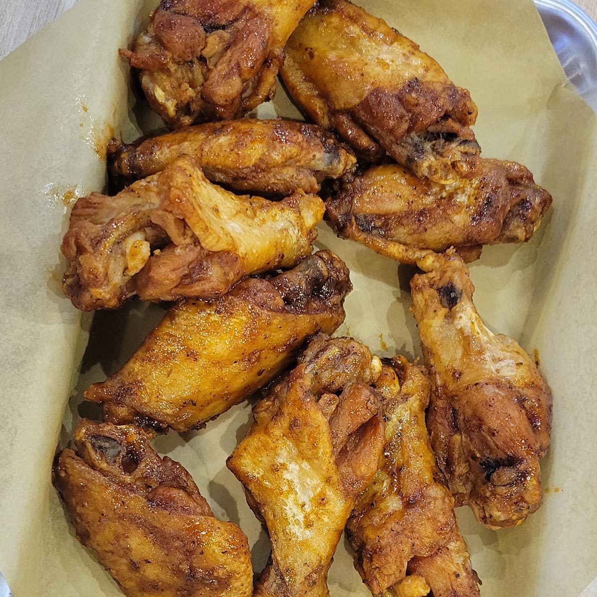 Caribbean Jerk chicken wings from Buffalo Wild Wings