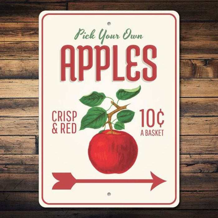 Apples Sign