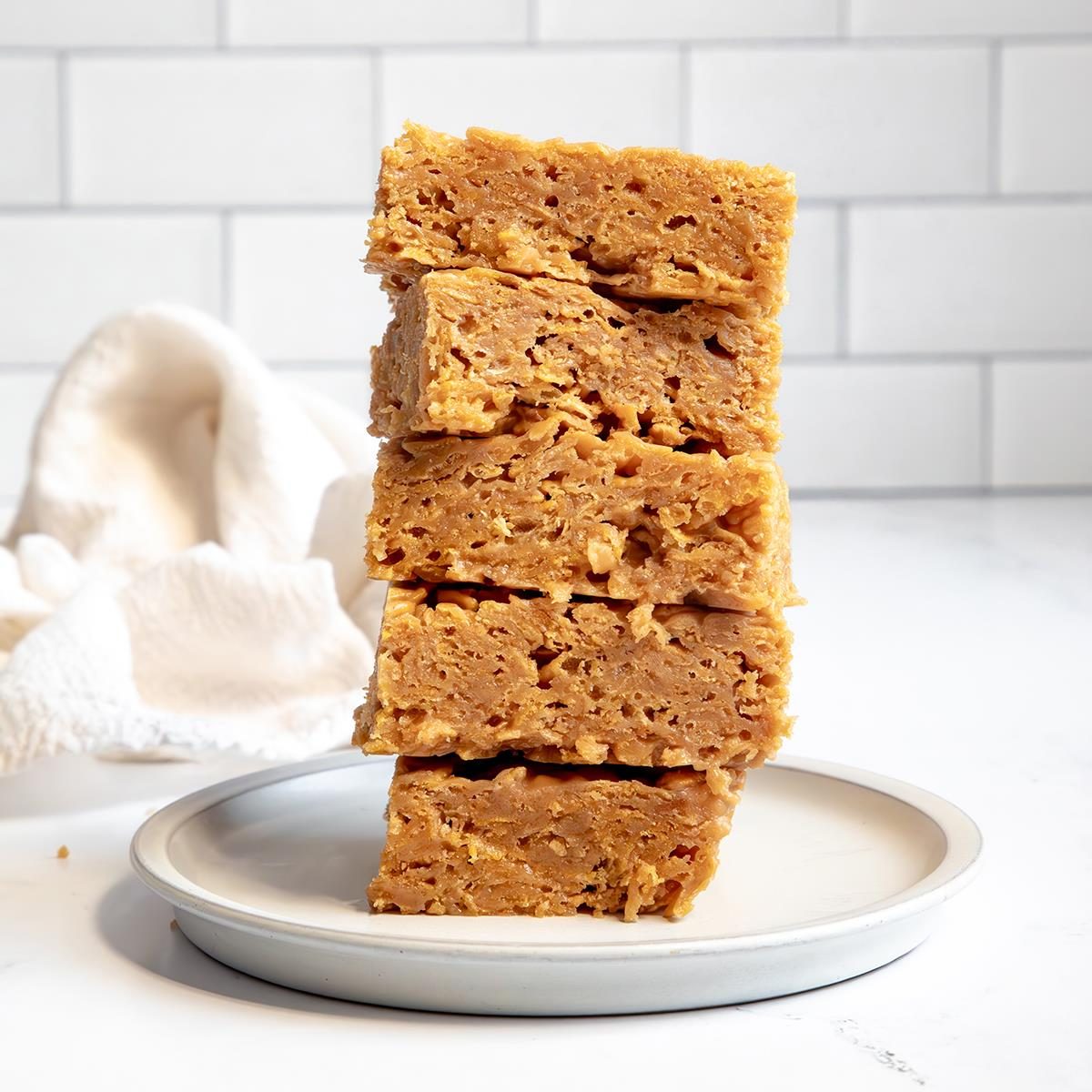 Peanut Butter Cornflake Cookie Bars