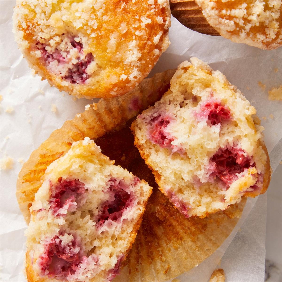 Raspberry Lemon Muffins