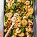 Sheet-Pan Chipotle Lime Shrimp Bake
