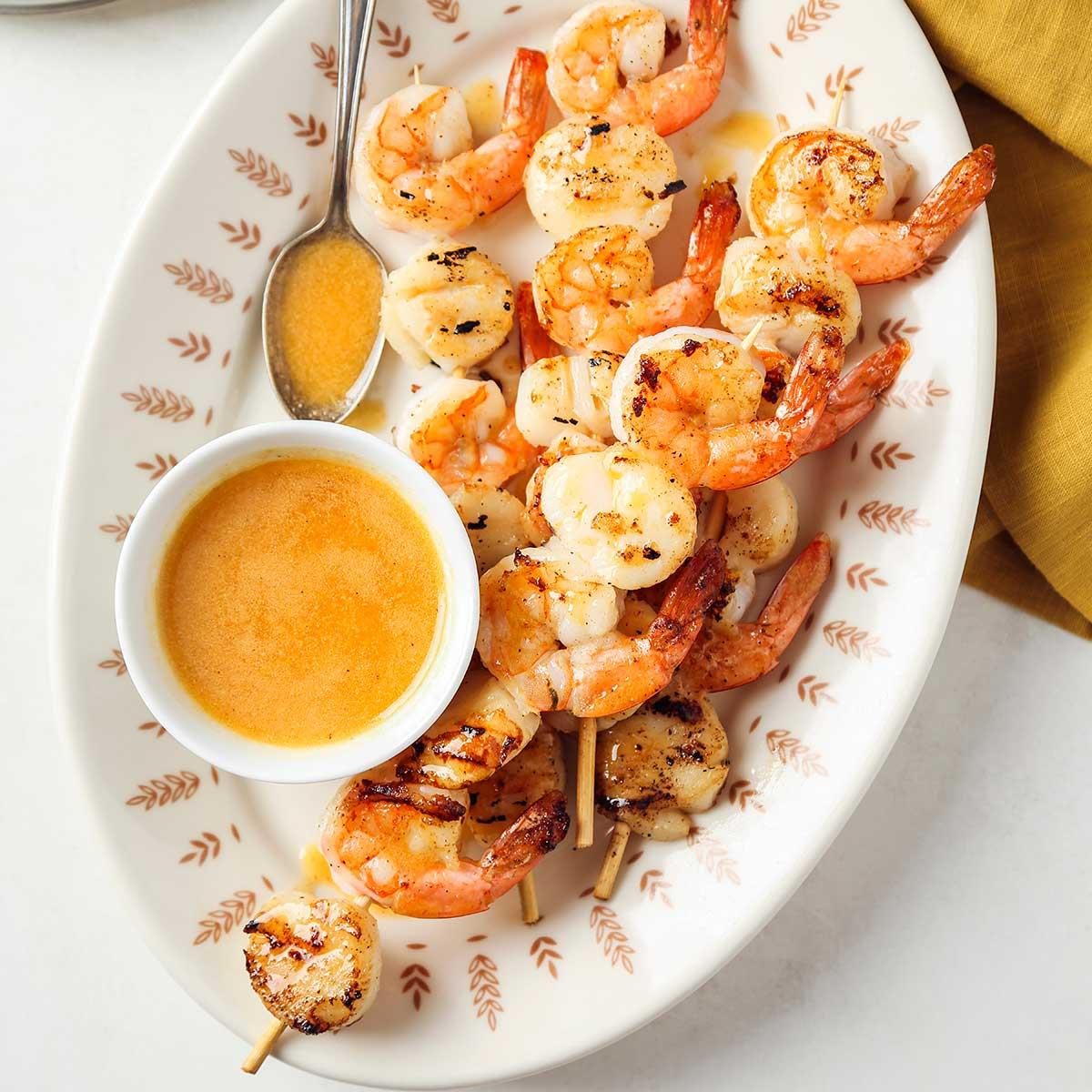 Shrimp and Scallop Kabobs