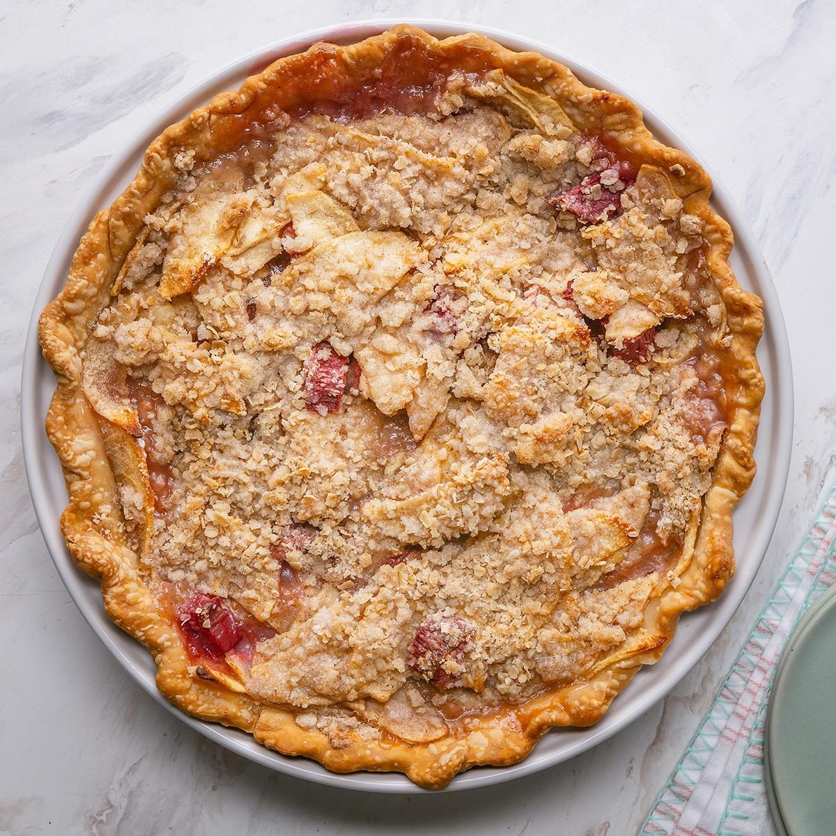 Apple Rhubarb Pie