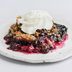 Blueberry-Rhubarb Crumble