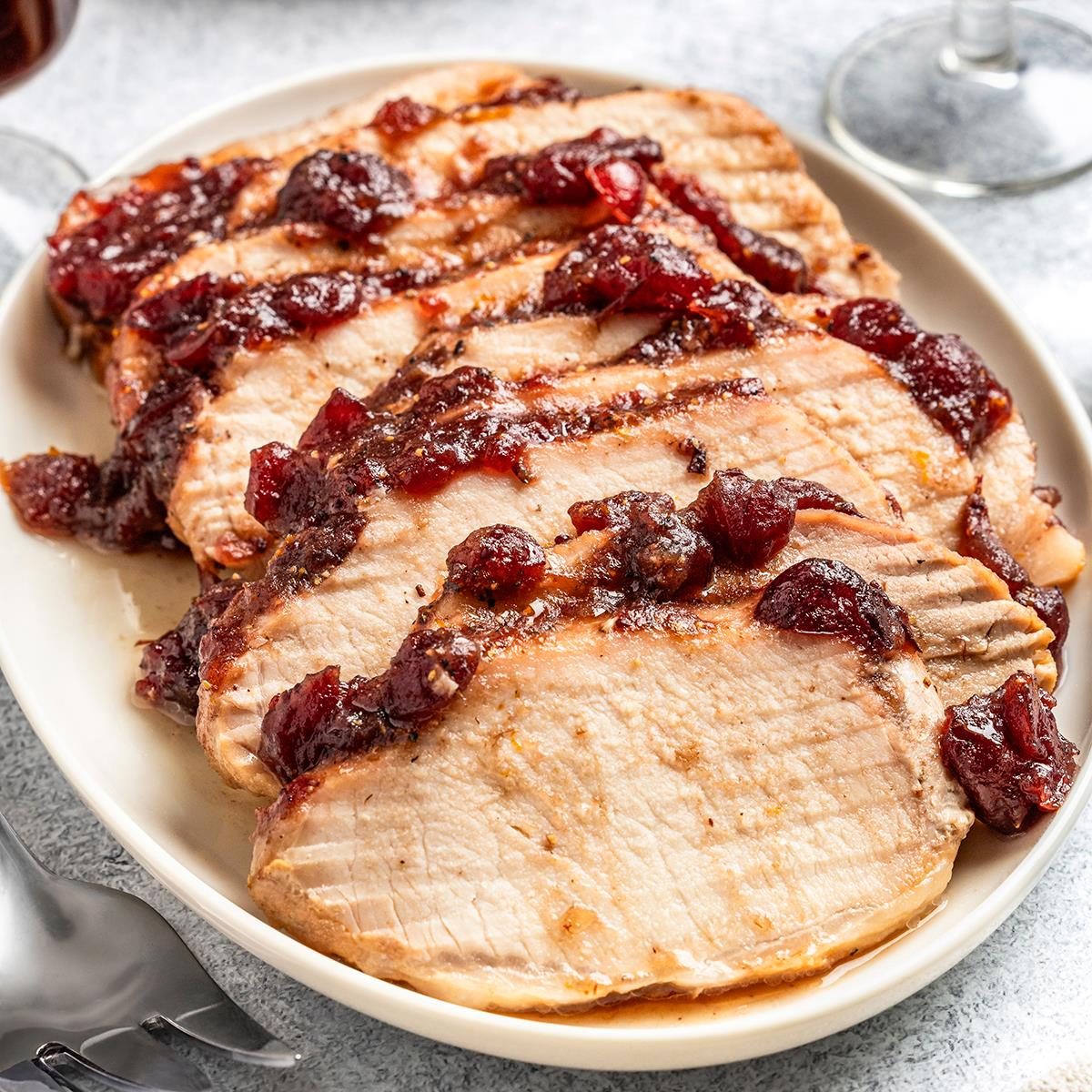 Cranberry Pork Loin