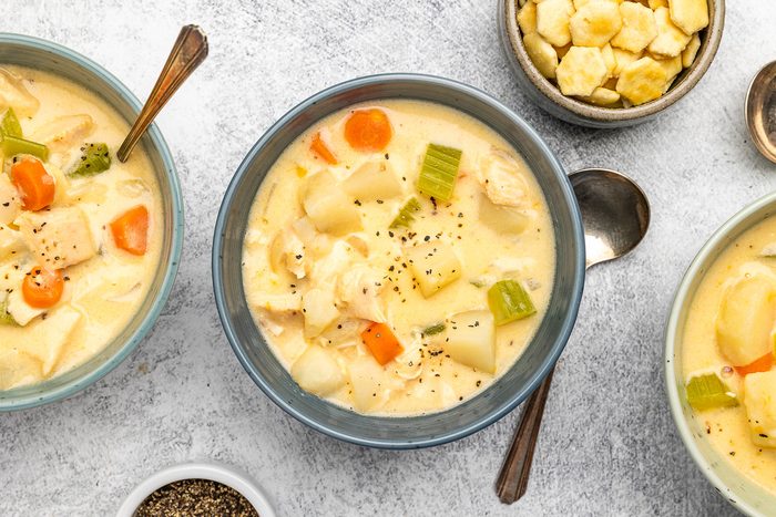 Cheesy Chicken Chowder