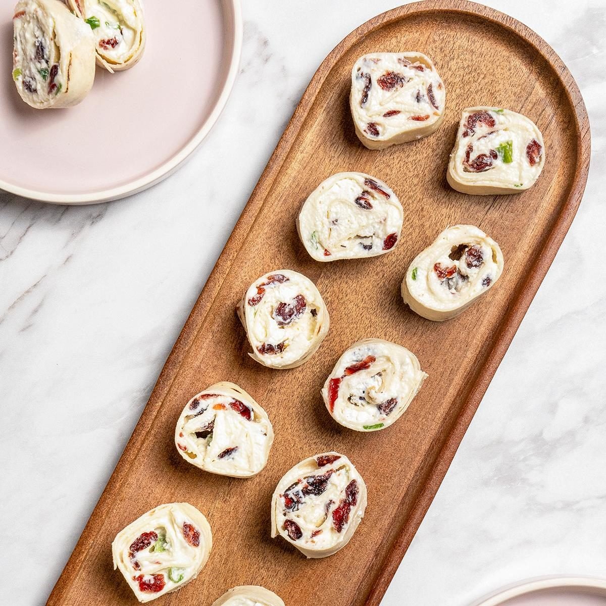 Cranberry Feta Pinwheels