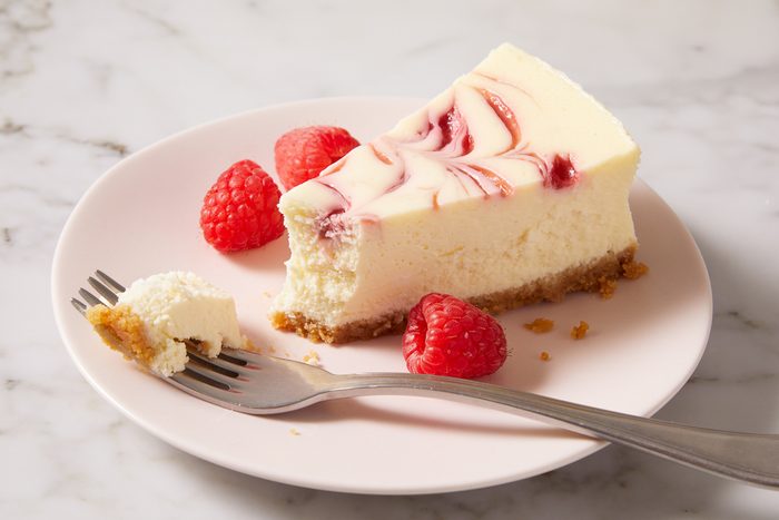 Lemon Raspberry Cheesecake