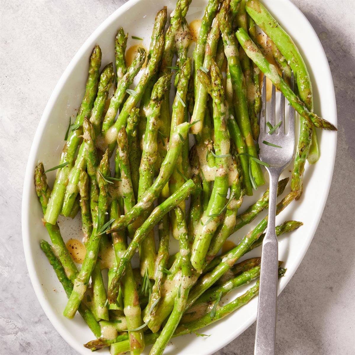 Roasted Asparagus Salad