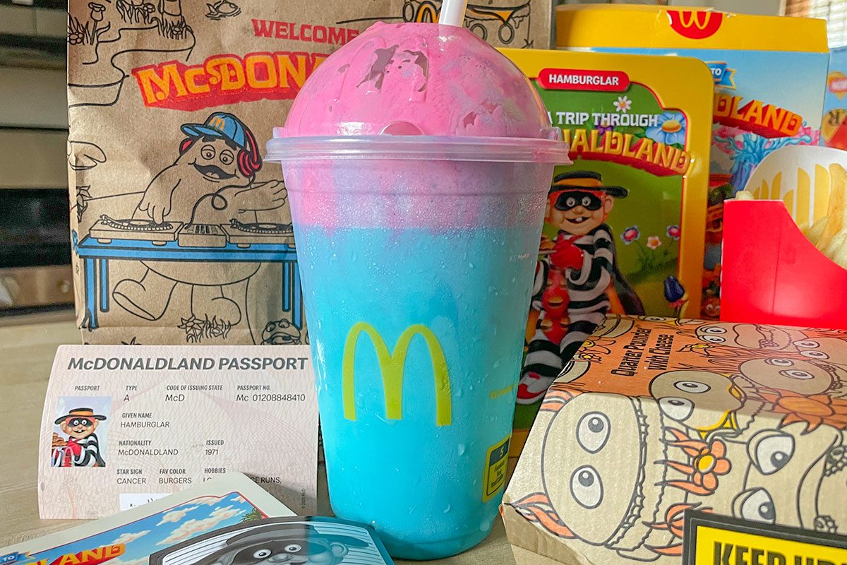 I Tried The New Mcdonaldland Milkshake