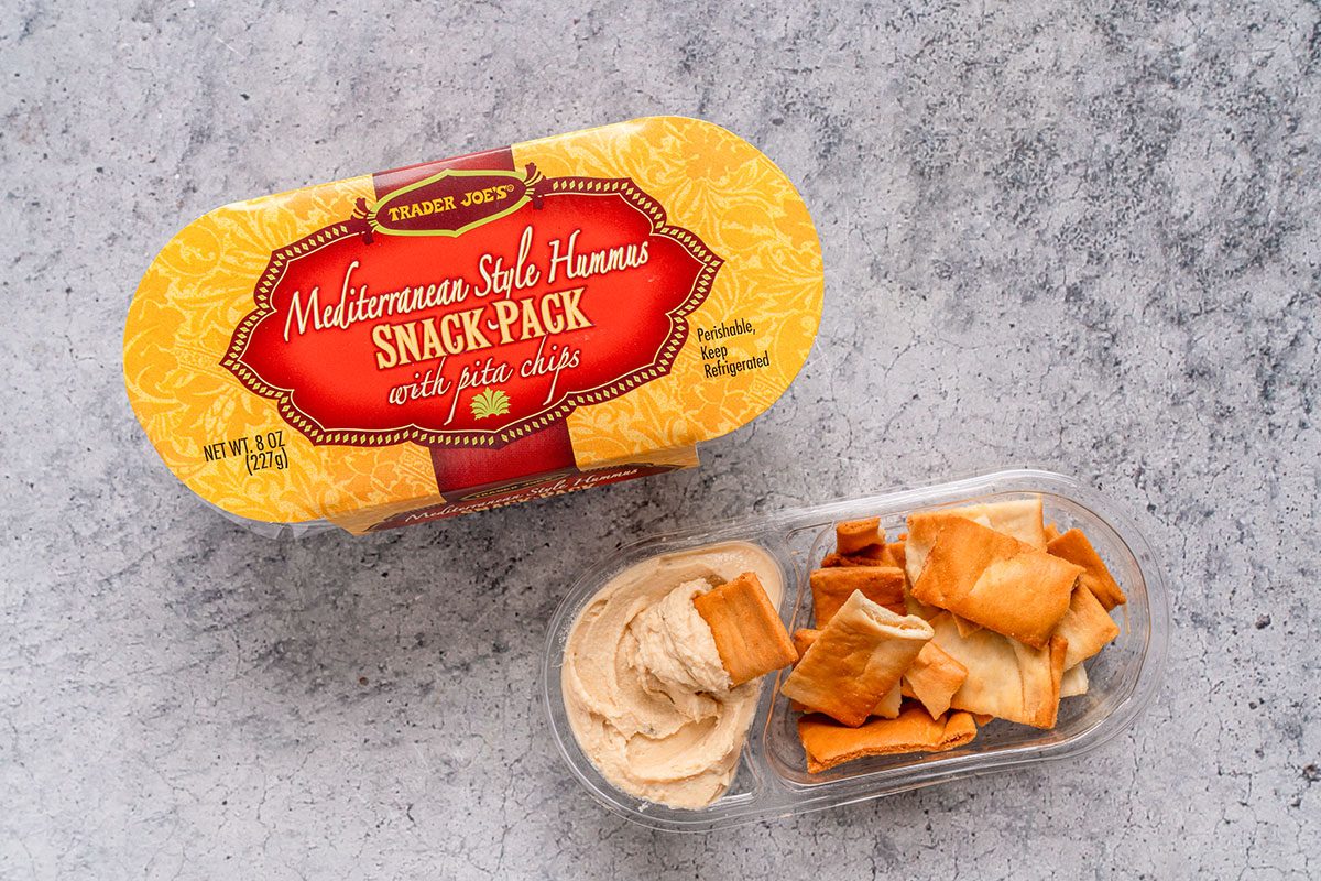 Mediterranean Hummus Snack Pack with Pita Chips