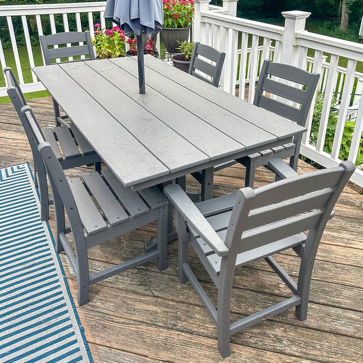 This Polywood Outdoor Dining Set Is the Best Patio Furniture I’ve Ever Bought