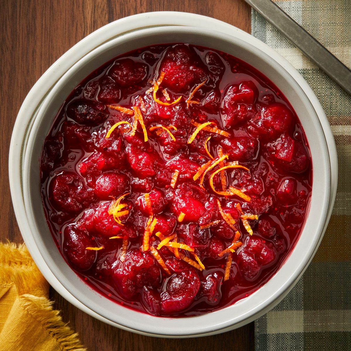Aperol Spritz Cranberry Sauce