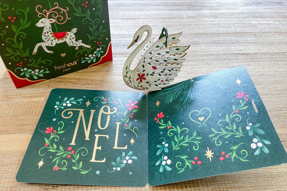 Freshcut Paper Enchanted Forest Christmas Ornaments