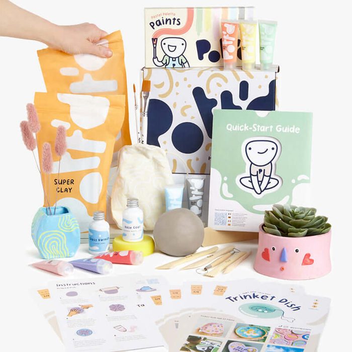 Home Pottery Kit Via Getpottd.com