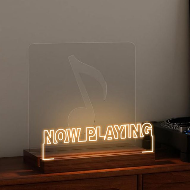 Now Playing Vinyl Record Stand