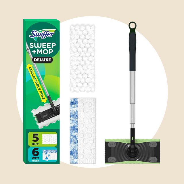 Swiffer Sweep And Mop Deluxe 2 In 1 Floor Mopping And Sweeping Kit