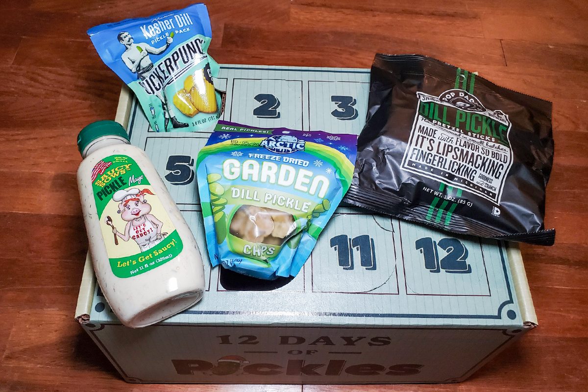 12 Days Of Pickles Advent Calendar