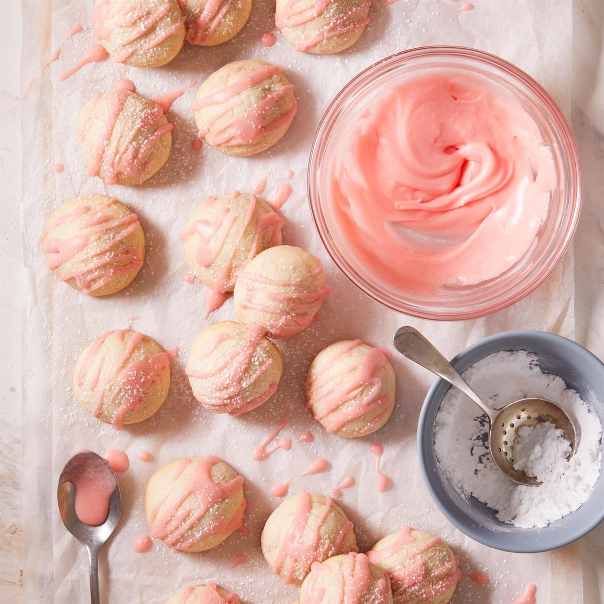 Cherry Bonbon Cookies