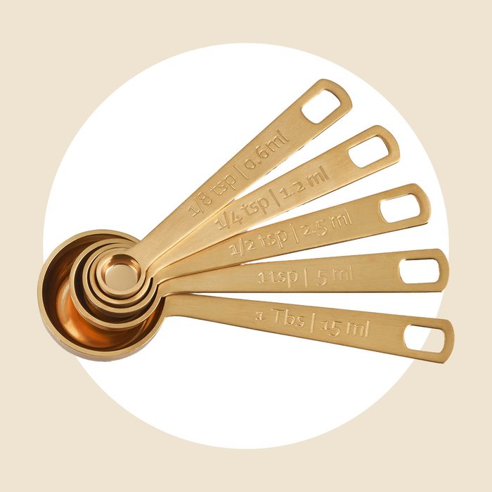 Le Creuset Stainless Steel Measuring Spoons Via Williamssonoma.com