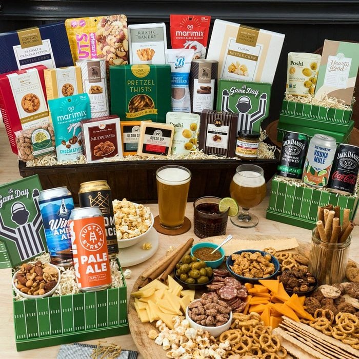 Pre Game Gathering Charcuterie Gift Basket