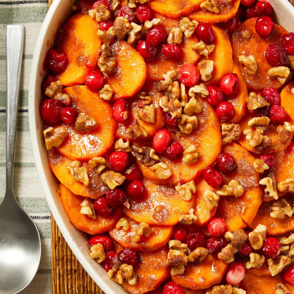 Sweet Potato Cranberry Bake