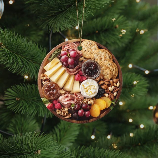 Charcuterie Ornament Via Etsy.com
