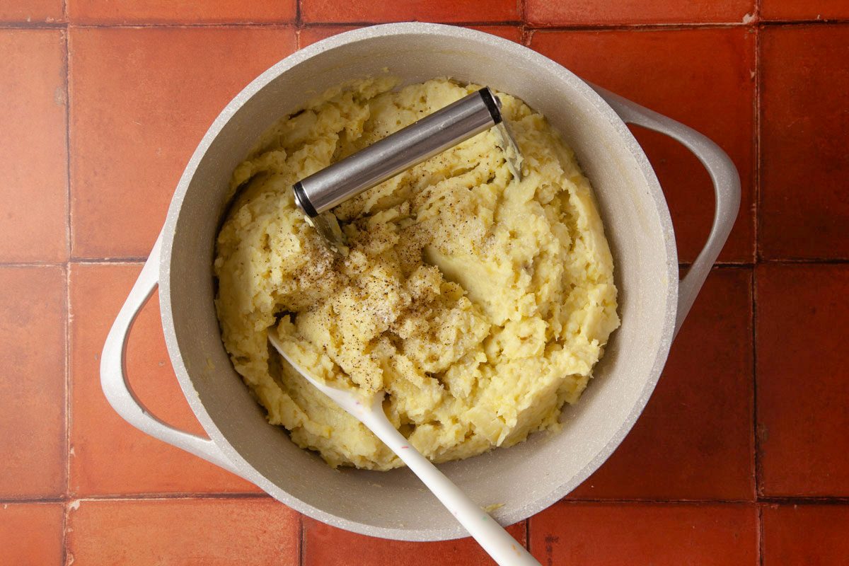 Mashed Japanese Sweet Potatoes 