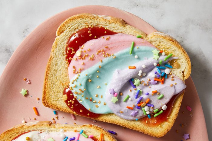 Close up shot of Princess Toast;