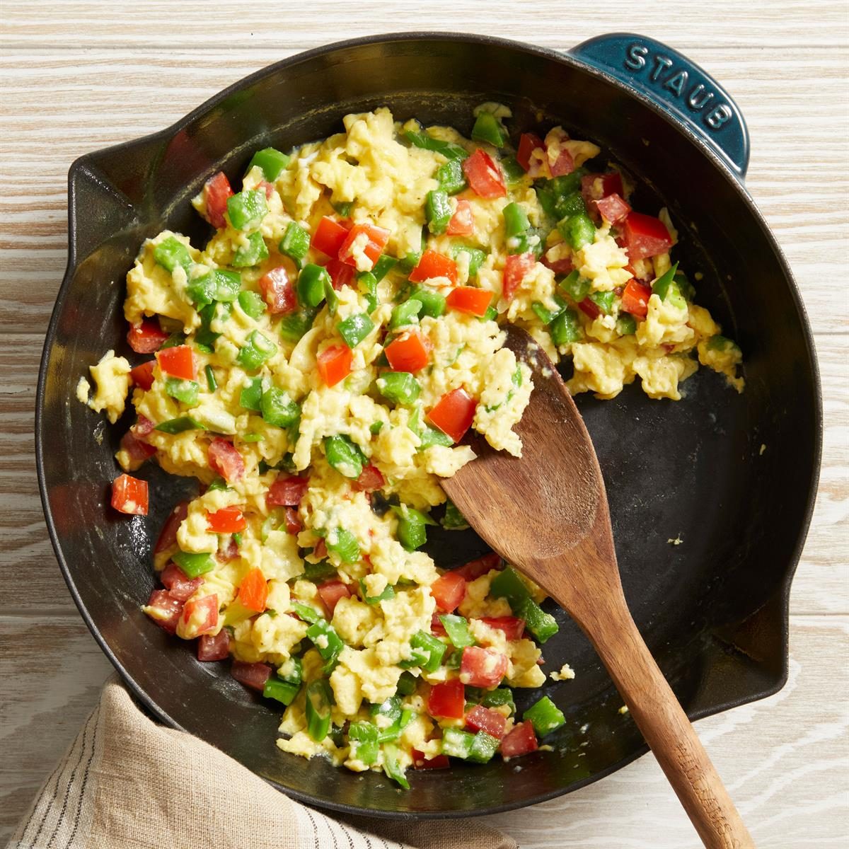 Scrambled Eggs with Vegetables