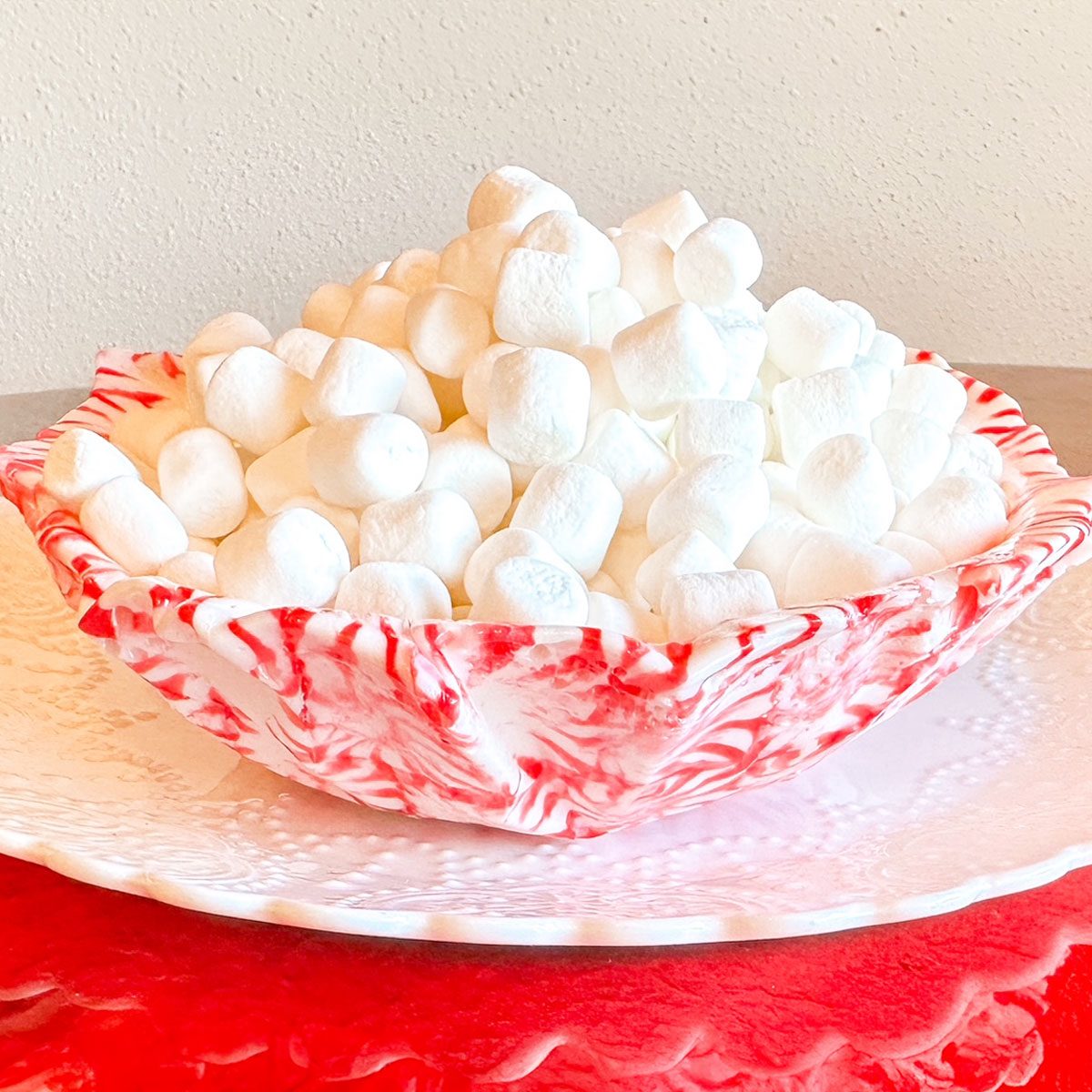 I Made the Viral Peppermint Candy Bowl, and It Earns Full Elf Approval