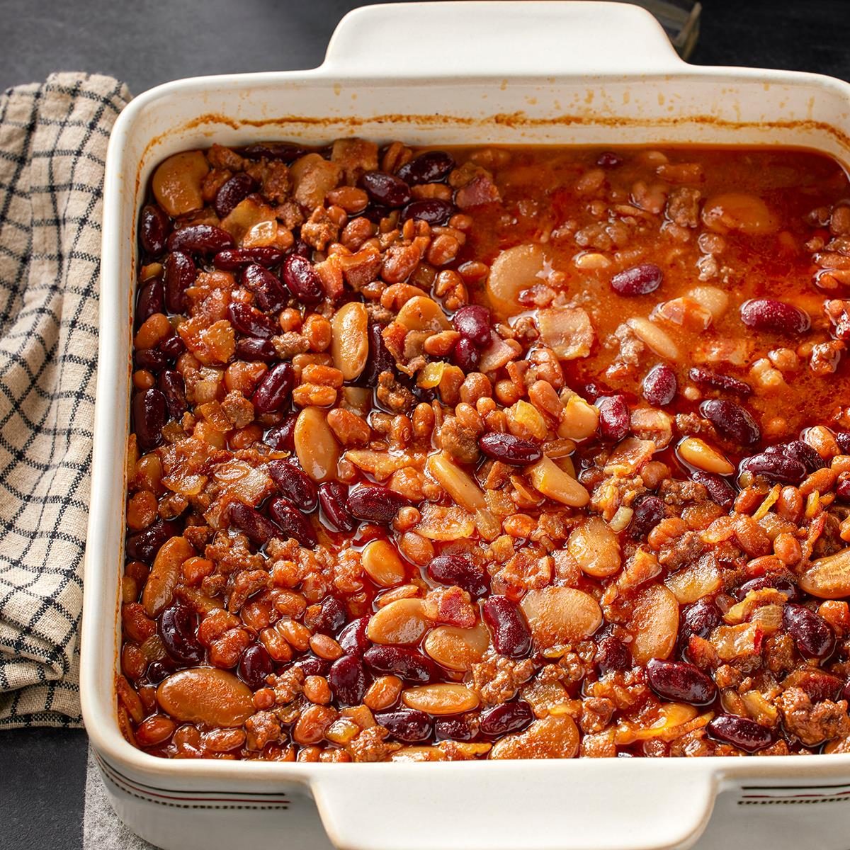 Three-Bean Baked Beans
