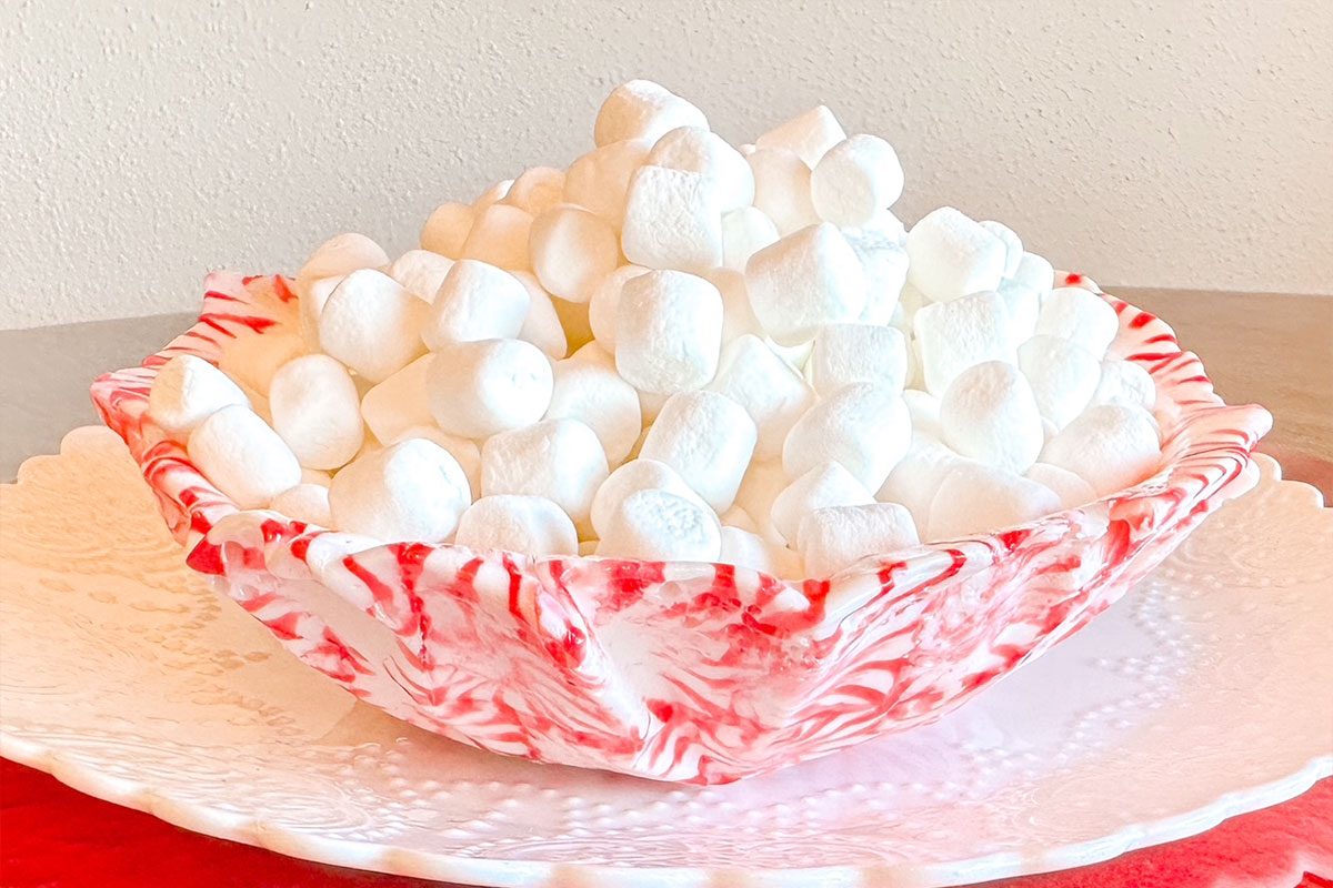 Viral Peppermint Candy Bowl Peppermint Bowl 6