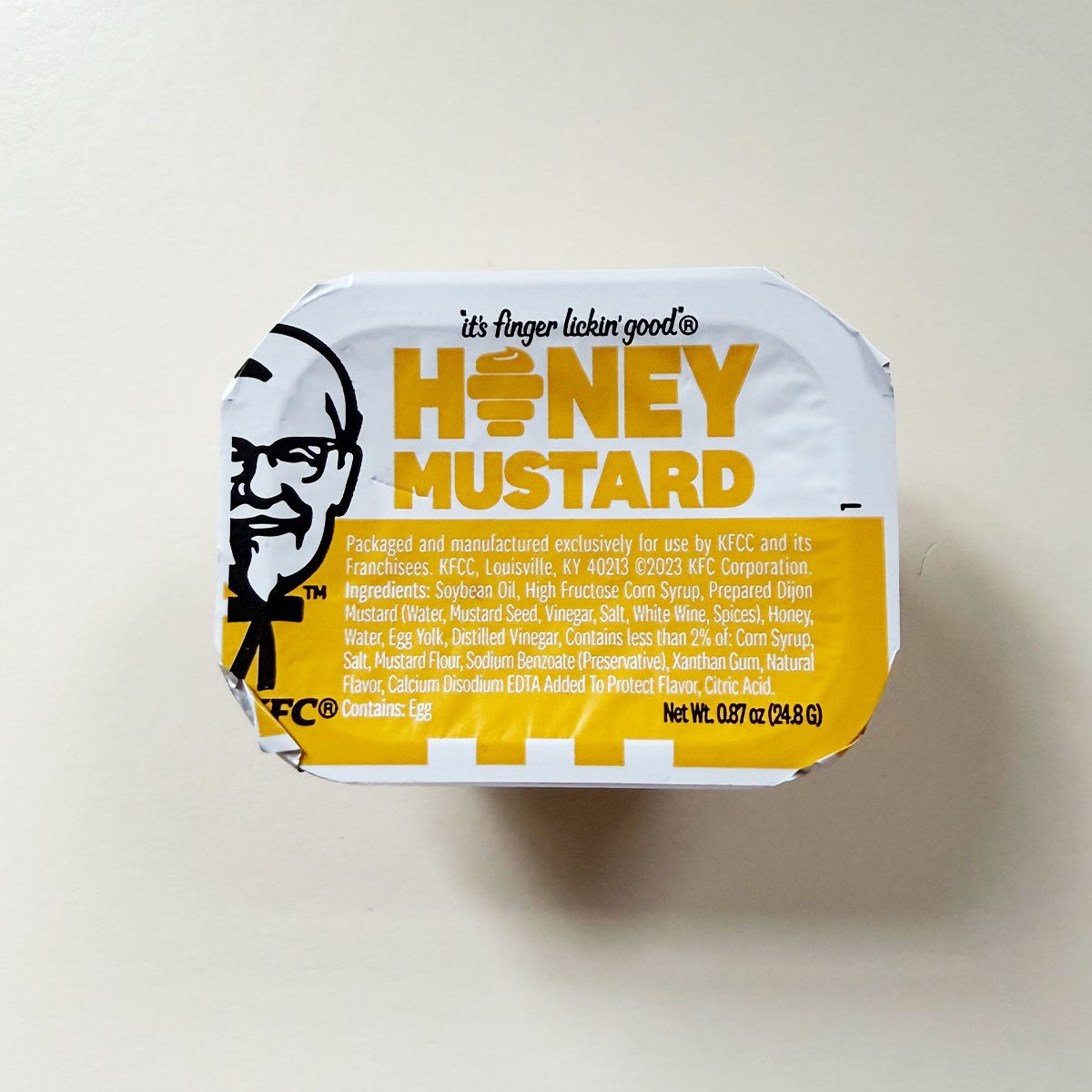 8 Fast Food Honey Mustards Kfc Img 3656