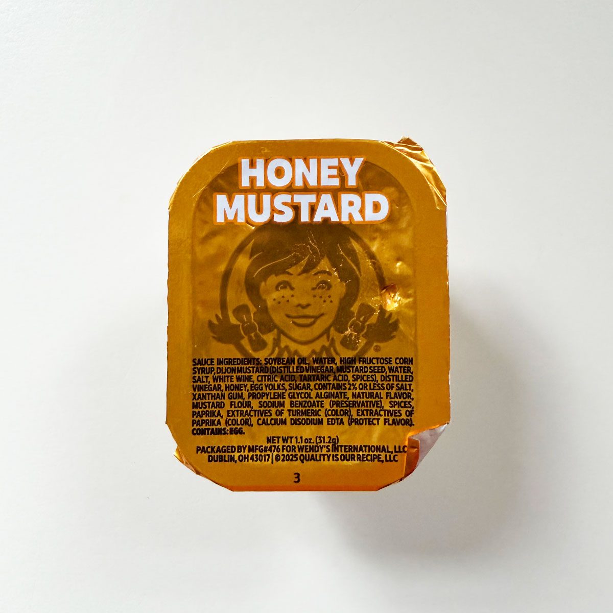 8 Fast Food Honey Mustards Wendy's Img 3655