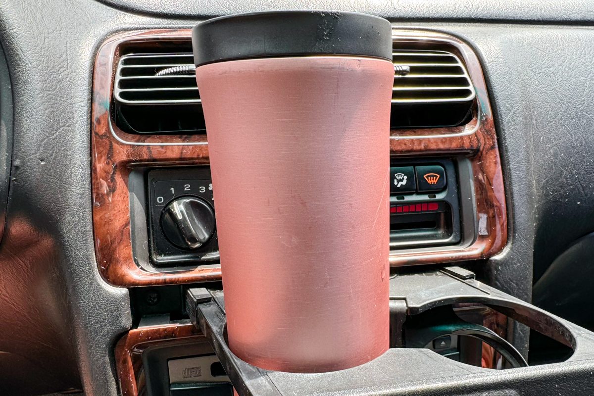 Corkcicle Cupholder Test