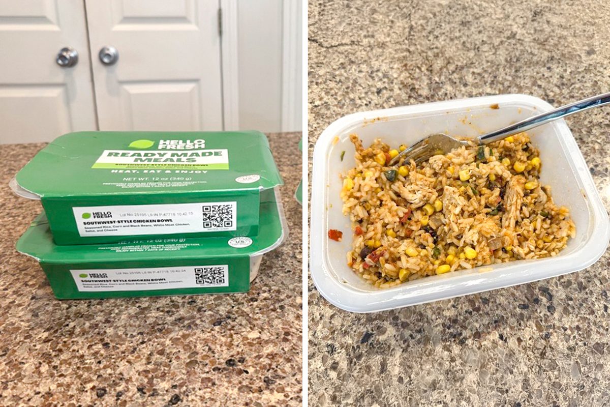 Hellofresh Premade Meal