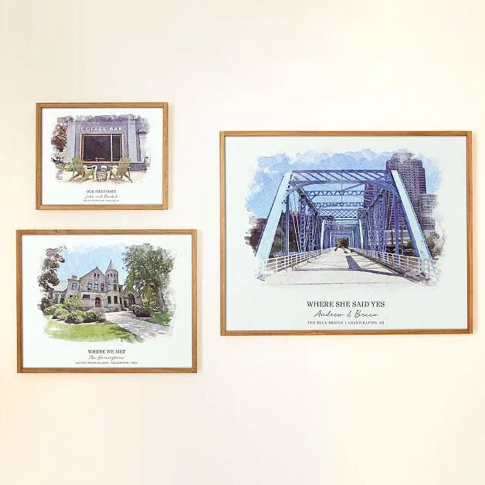 Where It All Began Couple Art Via Uncommongoods.com